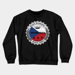 Tschechien Flagge Nation Bierdeckel Crewneck Sweatshirt